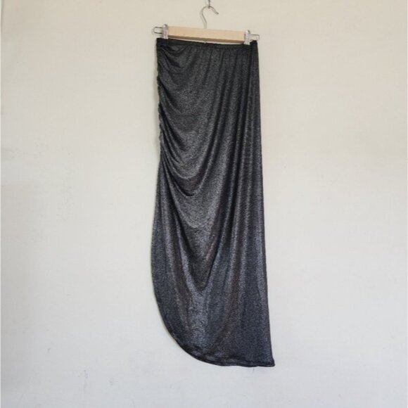 Guess Shimmery Asymmetrical Long Skirt size XS - Picture 7 of 7